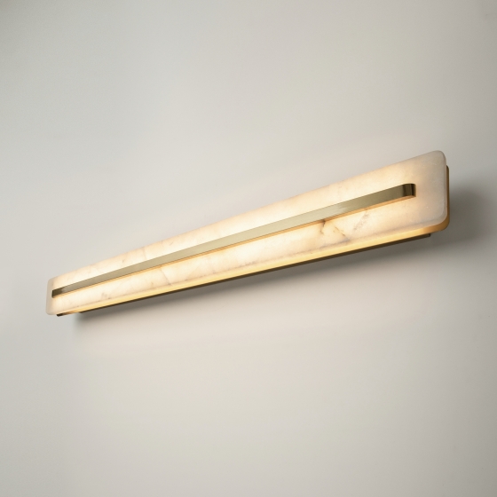 Настенный светильник Albatre латунь, алебастр, 800 мм 10