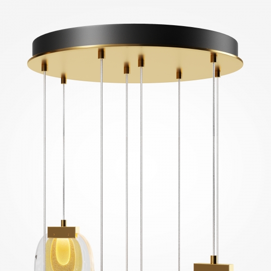 Подвесной светильник Biology латунь, стекло, 550 мм 7