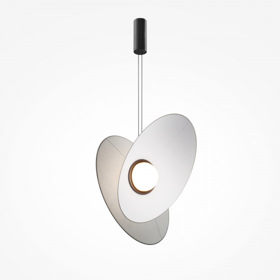 Подвесной светильник Evolution черный, белый абажур 5