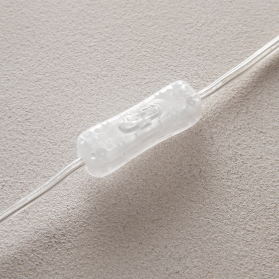 Настольный светильник Omaggio бежевый, стекло, 19 см 16