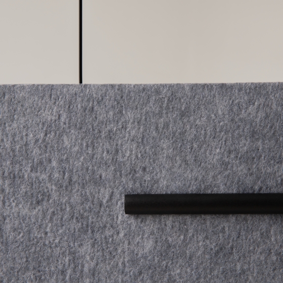 Подвесной светильник Optimista черный, бежевый фетр 900 мм 10