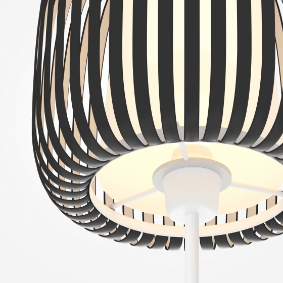 Настольный светильник Киригами черный 2