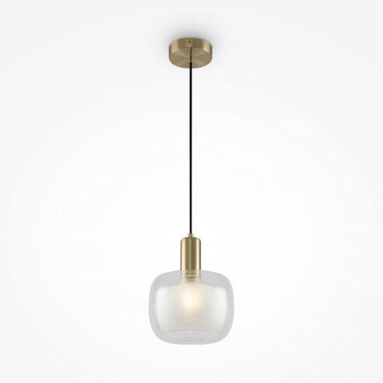 Подвесной светильник Vision прозрачный, золото 2