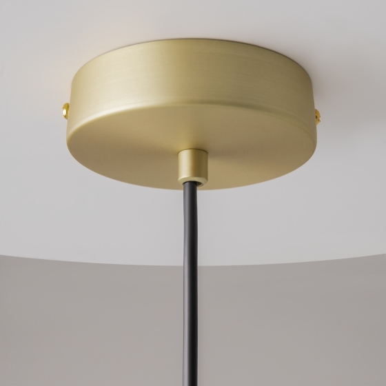 Подвесной светильник Vision прозрачный, золото 9