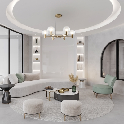 Подвесной светильник Vision 96X96X34 CM 10