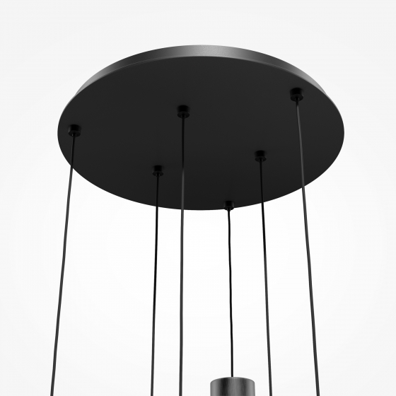 Подвесной светильник Smart Casual черный, 6 плафонов 7