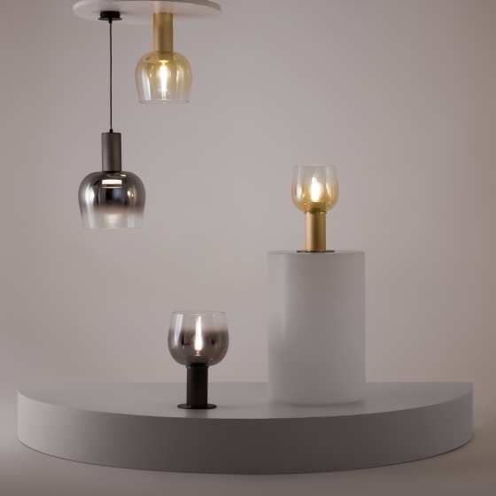 Подвесной светильник Smart Casual дымчатый алюминий 5