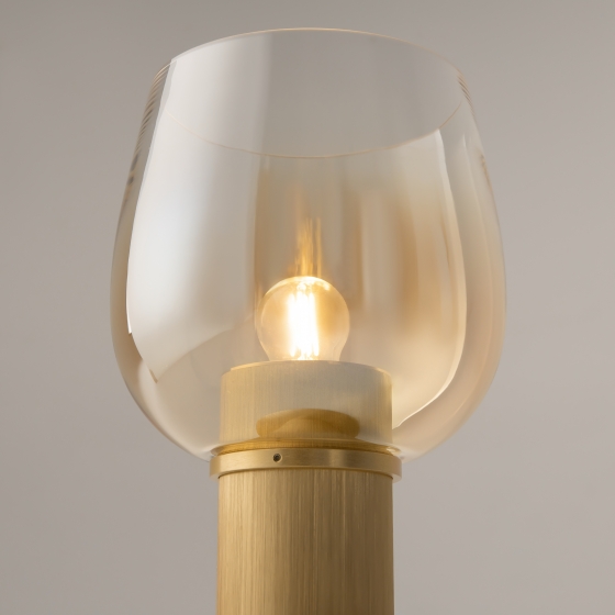 Настольный светильник Smart Casual янтарный, золото 8