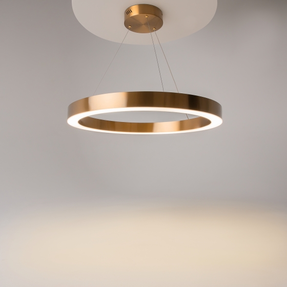 Подвесной светильник Saturno латунь круглый 600мм 5