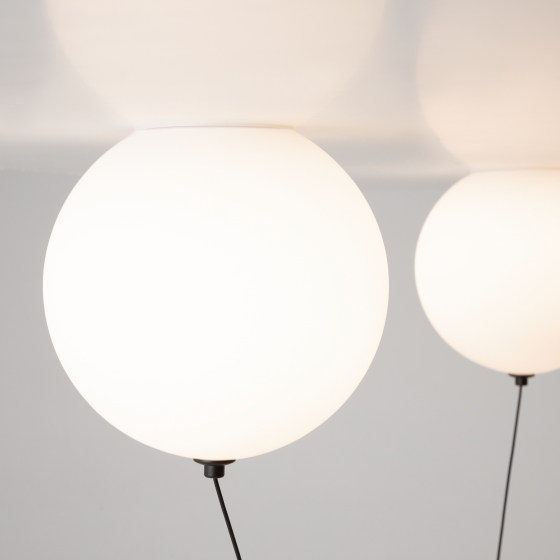 Подвесной светильник Twins белый, черный 14