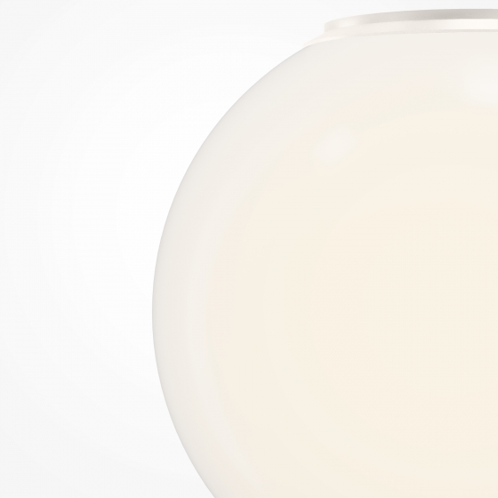 Подвесной светильник Twins черный, стекло, белый абажур 5