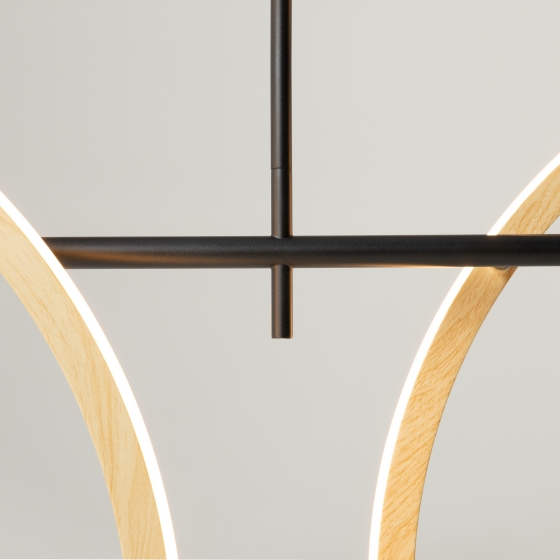 Подвесной светильник Wabi черный, 120 см 9