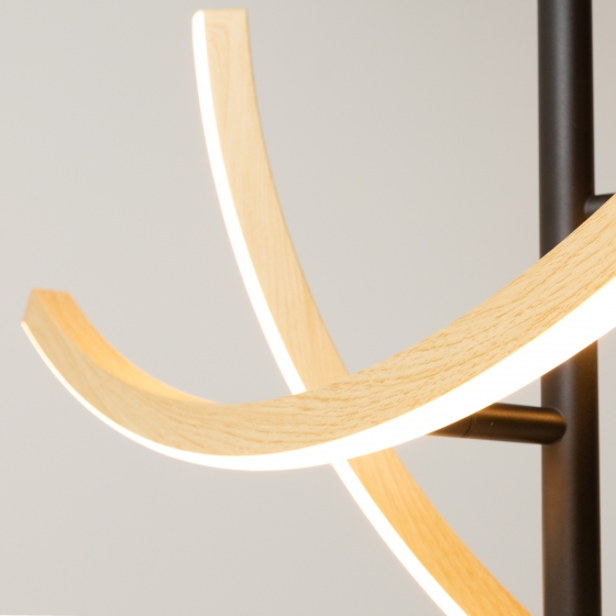 Подвесной светильник Wabi черный, 120 см 12