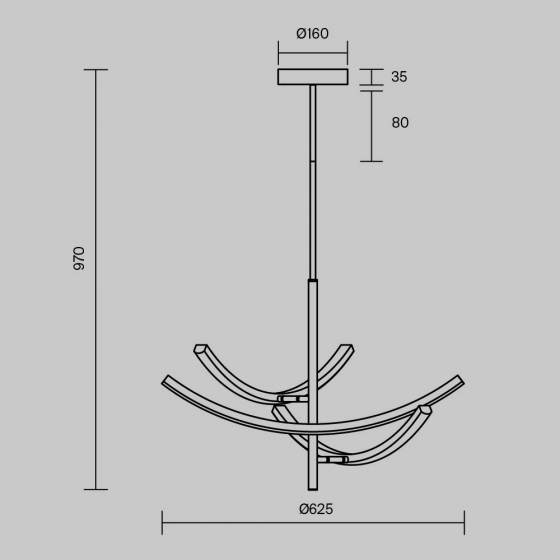 Подвесной светильник 6