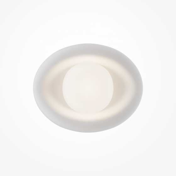 Настенный светильник Lulua белый, стекло, алюминий 12