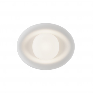 Настенный светильник Lulua белый, стекло, алюминий