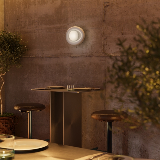 Настенный светильник Lulua белый, стекло, алюминий 7