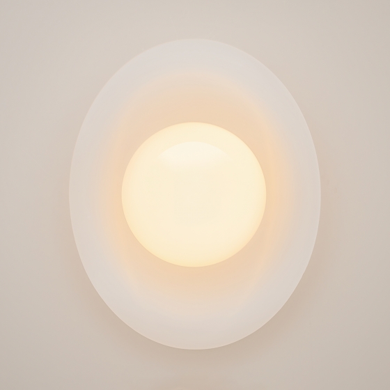 Настенный светильник Lulua белый, стекло, алюминий 13