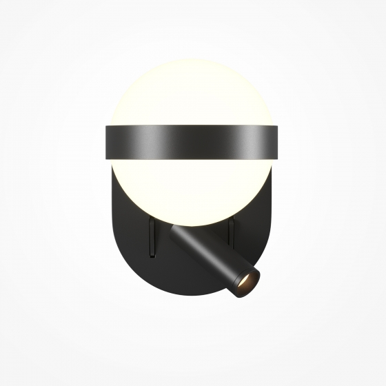 Настенный светильник Dialogue черный, акриловый абажур, 9Вт 4