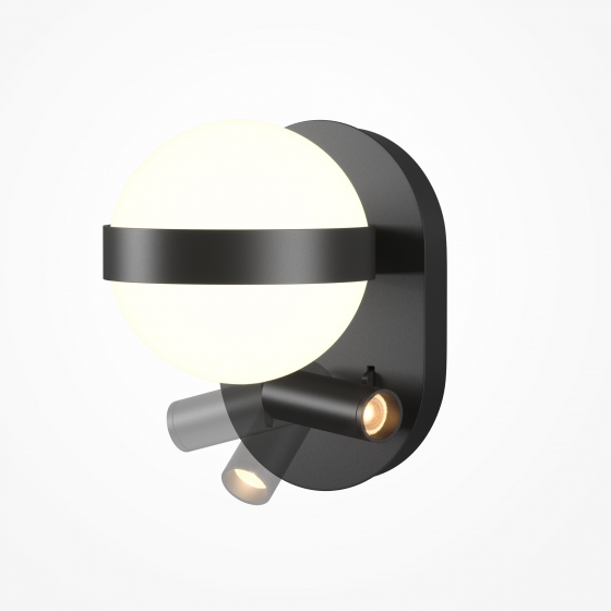Настенный светильник Dialogue черный, акриловый абажур, 9Вт 5