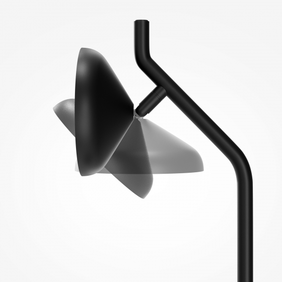 Настольный светильник Vita черный 7