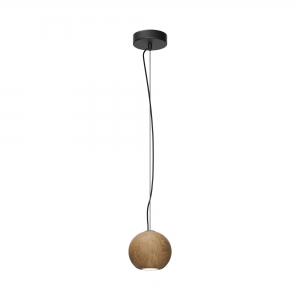 Подвесной светильник Basic Texture бежевый, черный