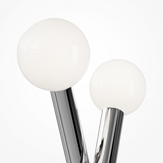 Настенный светильник Vortex Платиновый, 2 плафона 4