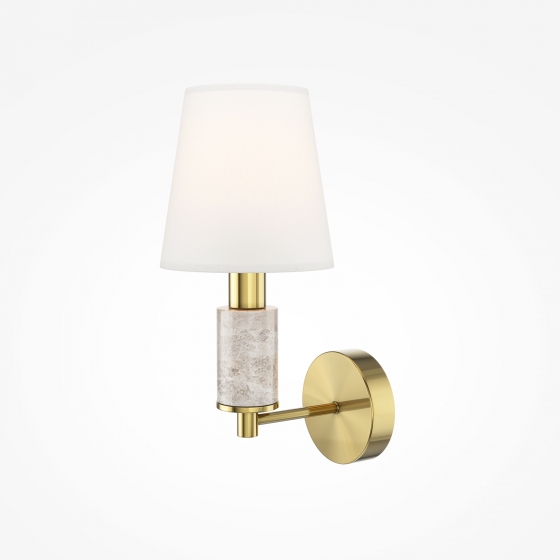 Настенный светильник Lira латунь, ткань, 315 мм 3