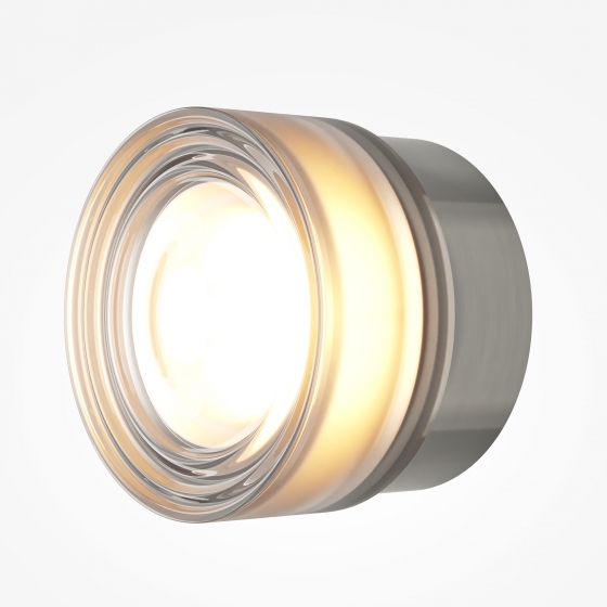 Настенный светильник Olo платина, стекло 2