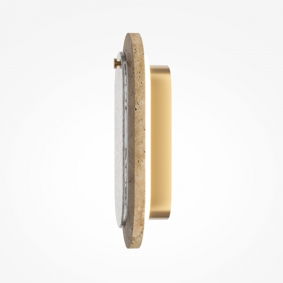 Настенный светильник Ventana латунь, травертин бежевый 5