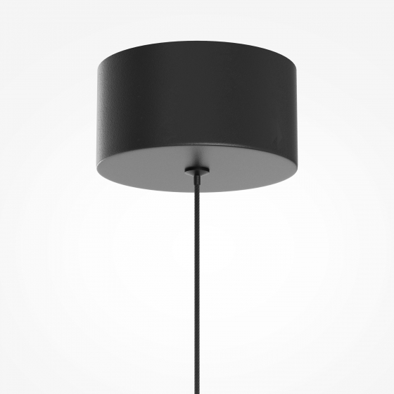 Подвесной светильник Bell черный с абажуром 5
