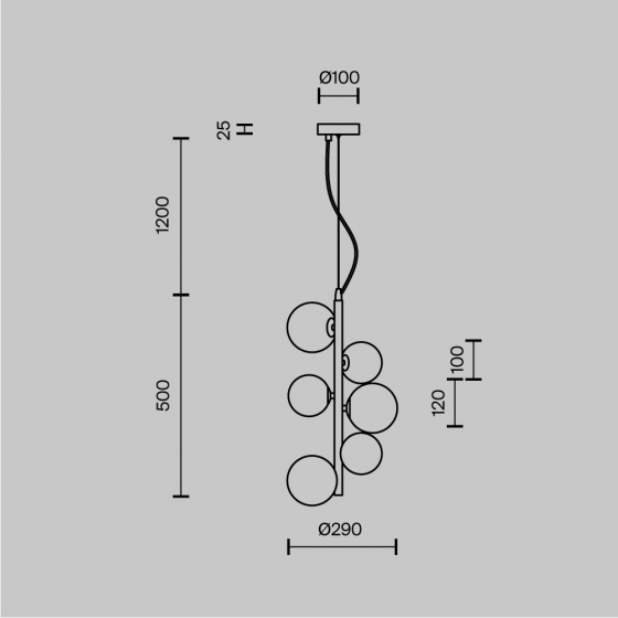 Подвесной светильник Dallas золотой с янтарными абажурами 2