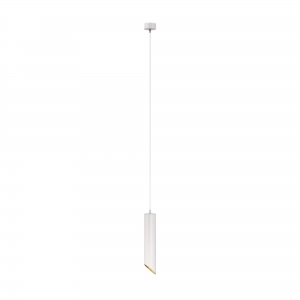 Подвесной светильник Lipari белый с золотом