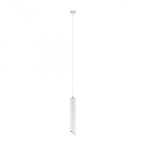 Подвесной светильник Lipari белый с золотом