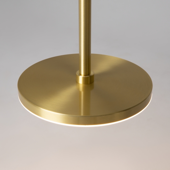 Подвесной светильник Plato латунь круглый 185 мм 9