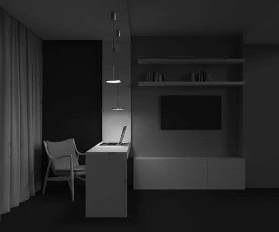 Подвесной светильник Plato латунь круглый 185 мм 7