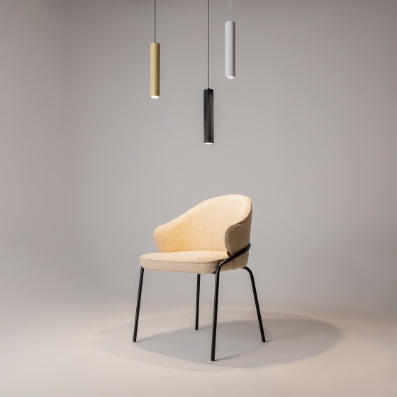 Подвесной светильник Artisan черный цилиндрический 17