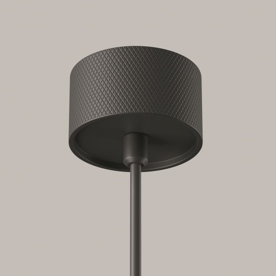 Подвесной светильник Artisan черный цилиндрический 6