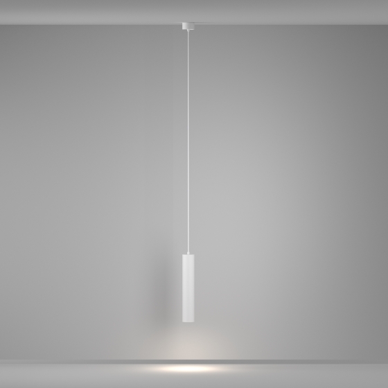 Подвесной светильник Artisan белый цилиндрический 18