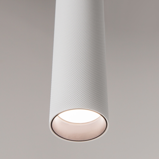 Подвесной светильник Artisan белый цилиндрический 11