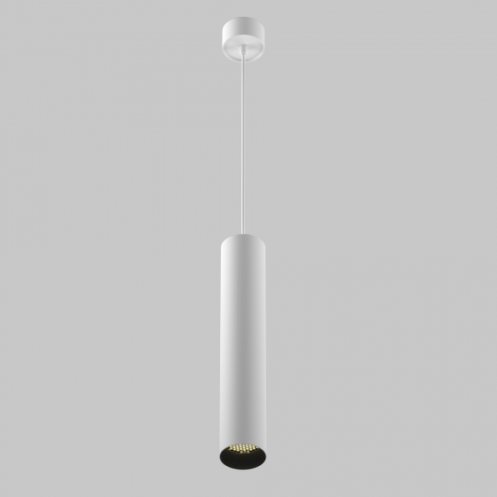 Подвесной светильник Artisan белый цилиндрический 23