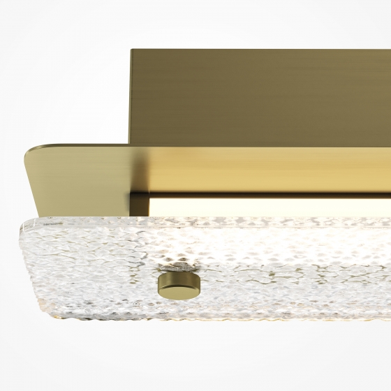 Настенный светильник Maya золотой, стекло, 400 мм 4