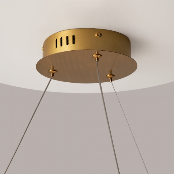 Подвесной светильник Krone латунь, хрусталь круглый 620 мм 12