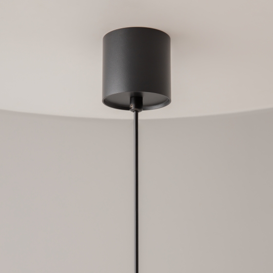 Подвесной светильник Vol черный цилиндрический 7