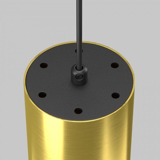 Подвесной светильник Vol латунный цилиндрический 13