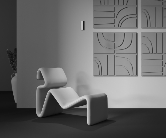 Подвесной светильник Vol латунный цилиндрический 15