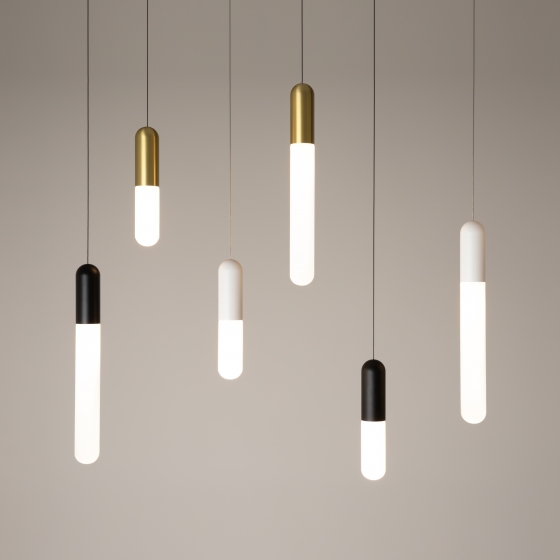 Подвесной светильник Mist черный 6