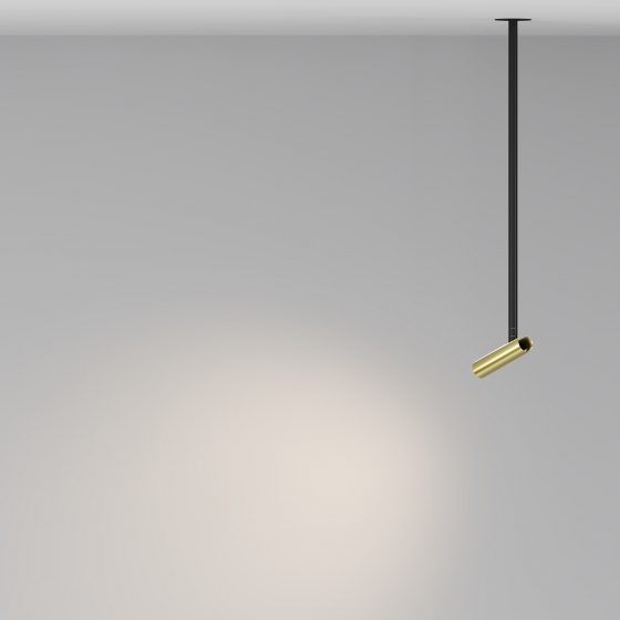 Подвесной светильник Focus T черный и латунь 3