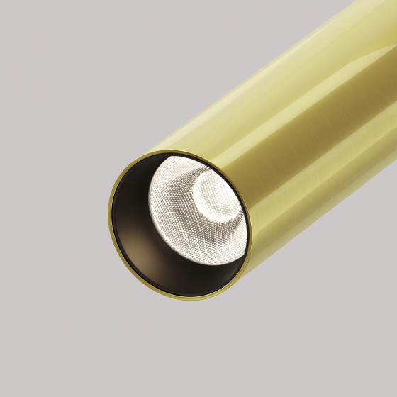 Подвесной светильник Focus T черный и латунь 2