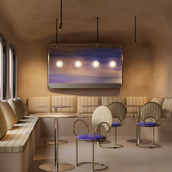 Подвесной светильник Focus T черный и латунь 12